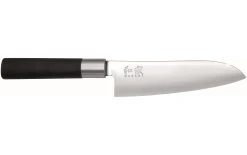 Kai Couteau Santoku Wasabi Santoku Noir - Couteau De Cuisine