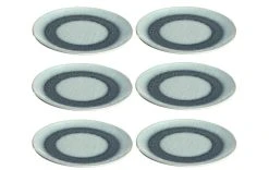 Leonardo Assiette Non Décorative Matera Ø 23 Cm, 6 Pièce/s, Bleu - Plaque