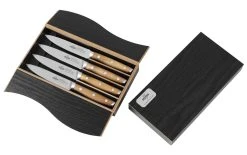 Steak Champ Kits De Couteaux à Steak 4 Pièce/s, Bois D'acacia - Couteau De Cuisine