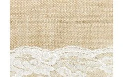 Partydeco Chemin De Table Jute Avec Dentelle 28 Cm X 2.75 M, 1 Pièce, Brun - Nappes De Table -Paderno Shop unnamed file 550