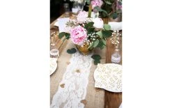 Partydeco Chemin De Table Jute Avec Dentelle 28 Cm X 2.75 M, 1 Pièce, Brun - Nappes De Table -Paderno Shop unnamed file 551