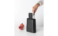 Brabantia Kits De Bloc De Couteaux Avec Couteaux TASTY 6 Pièces, Gris Foncé - Bloc De Couteaux -Paderno Shop unnamed file 5541