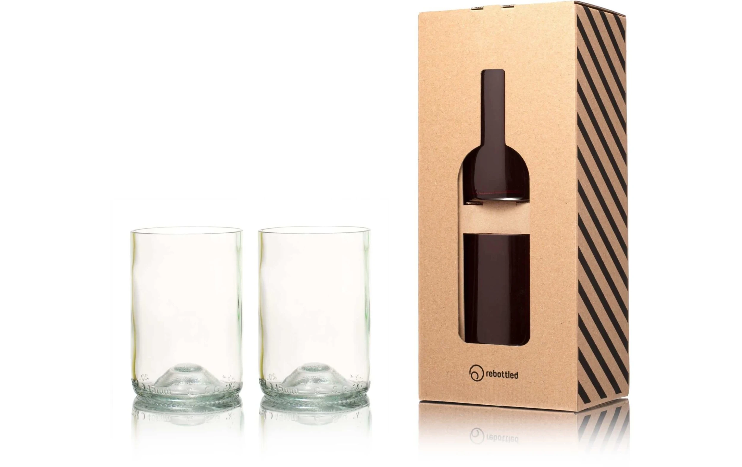 Verre 330 ml, 2 Pièce/s, Transparent - Verres à boire Rebottled Verre 330 Ml, 2 Pièce/s, Transparent - Verres à Boire -Paderno Shop unnamed file 557 scaled