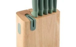 BergHOFF Kits De Bloc De Couteaux Avec Couteaux Leo Forest 6 Pièces - Bloc De Couteaux