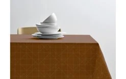 Södahl Nappe Damask 140 X 180 Cm, Brun - Nappes De Table