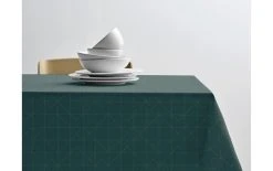 Södahl Nappe Damask 140 X 180 Cm, Vert - Nappes De Table