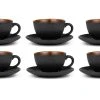 Bitz Tasse à Café 240 Ml, 6 Pièce/s, Brun/Noir - Tasse 2 Bitz Tasse à Café 240 Ml, 6 Pièce/s, Brun/Noir - Tasse -Paderno Shop unnamed file 5625