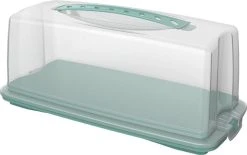 Rotho Boîte De Transport Pour Cake Fresh Vert/Transparent - Etagere & Stand à Gâteaux