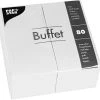 Papstar Serviettes En Papier Buffet 33 Cm X 33 Cm, 80 Pièce/s, Blanc - Serviettes -Paderno Shop unnamed file 57