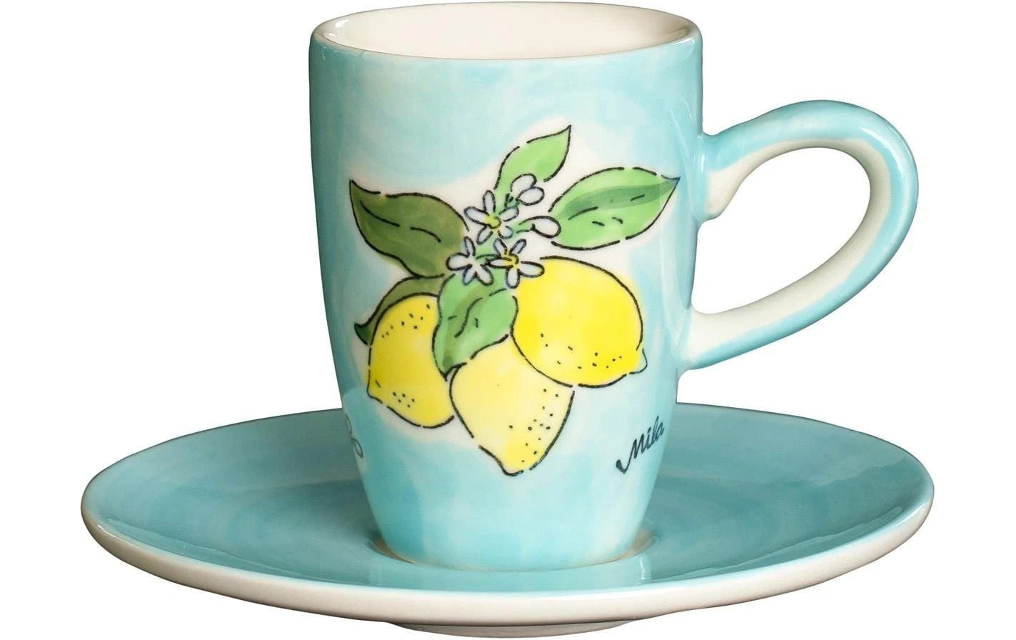 Tasse à expresso Tutto Limone 60 ml , 6 Pièce/s, Bleu clair - Tasse Mila Tasse à Expresso Tutto Limone 60 Ml , 6 Pièce/s, Bleu Clair - Tasse -Paderno Shop unnamed file 5701