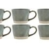 Villa Collection Tasse à Café Evig 300 Ml , 6 Pièce/s, Vert - Tasse