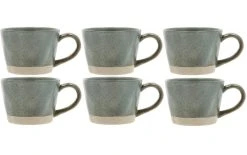 Villa Collection Tasse à Café Evig 300 Ml , 6 Pièce/s, Vert - Tasse