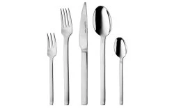 BergHOFF Kits De Couverts Studio Line Essence 30-parties, Argenté - Set De Couverts