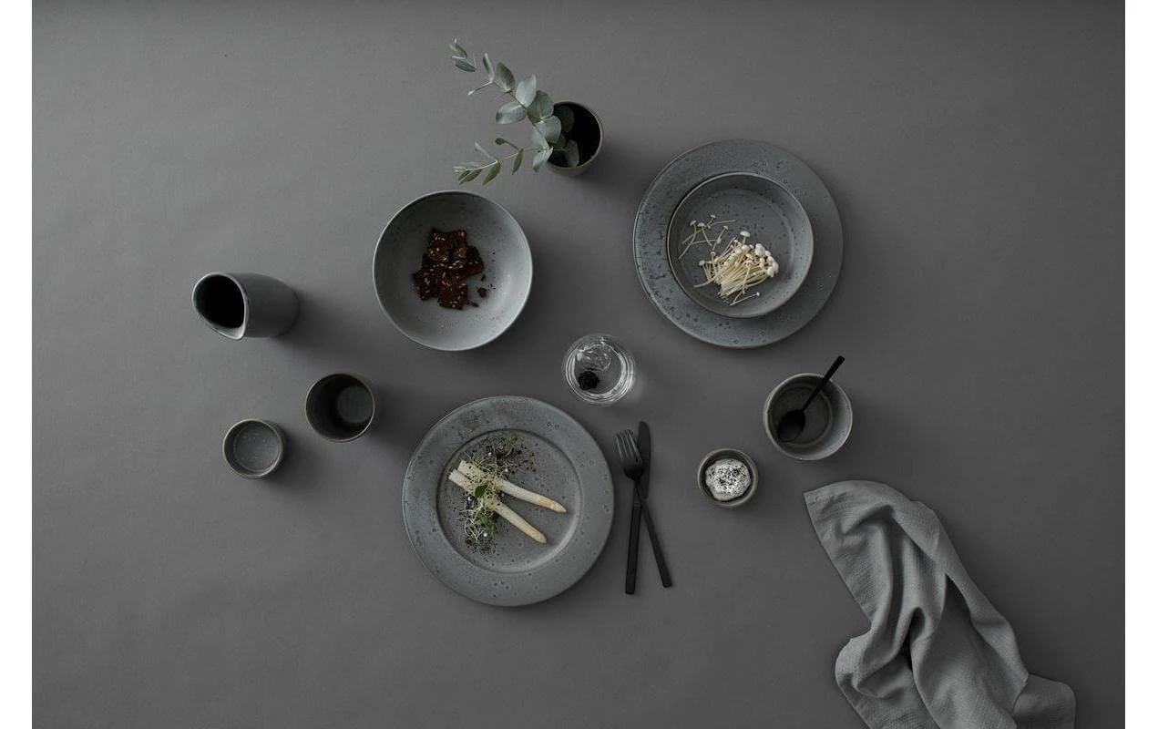 Assiette de soupe et de pâtes Ø 20 cm, 6 Pièce/s, Gris - Plaque Bitz Assiette De Soupe Et De Pâtes Ø 20 Cm, 6 Pièce/s, Gris - Plaque -Paderno Shop unnamed file 5755