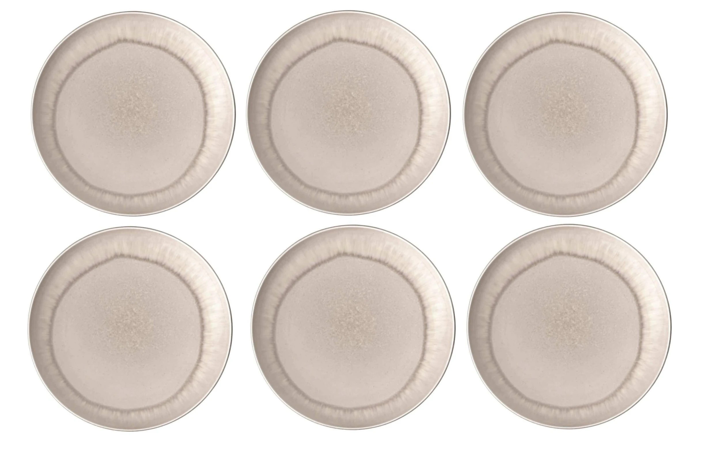 Villeroy & Boch Assiettes Pour Le Petit-déjeuner Et à Dessert Perlemor Sand 6 Pièce/s, Beige - Plaque 3 Villeroy & Boch Assiettes Pour Le Petit-déjeuner Et à Dessert Perlemor Sand 6 Pièce/s, Beige - Plaque