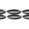 Bitz Assiette Non Décorative 6 Pièce/s, Galaxy Black - Plaque -Paderno Shop unnamed file 5840