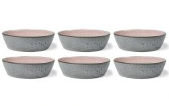 Bitz Bol De Soupe 18 Cm, 6 Pièce/s, Gris/rose Clair - Bol