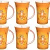 Mila Tasse à Café Oommh Salutations Matinales 500 Ml, 6 Pièce/s, Orange - Tasse -Paderno Shop unnamed file 5871