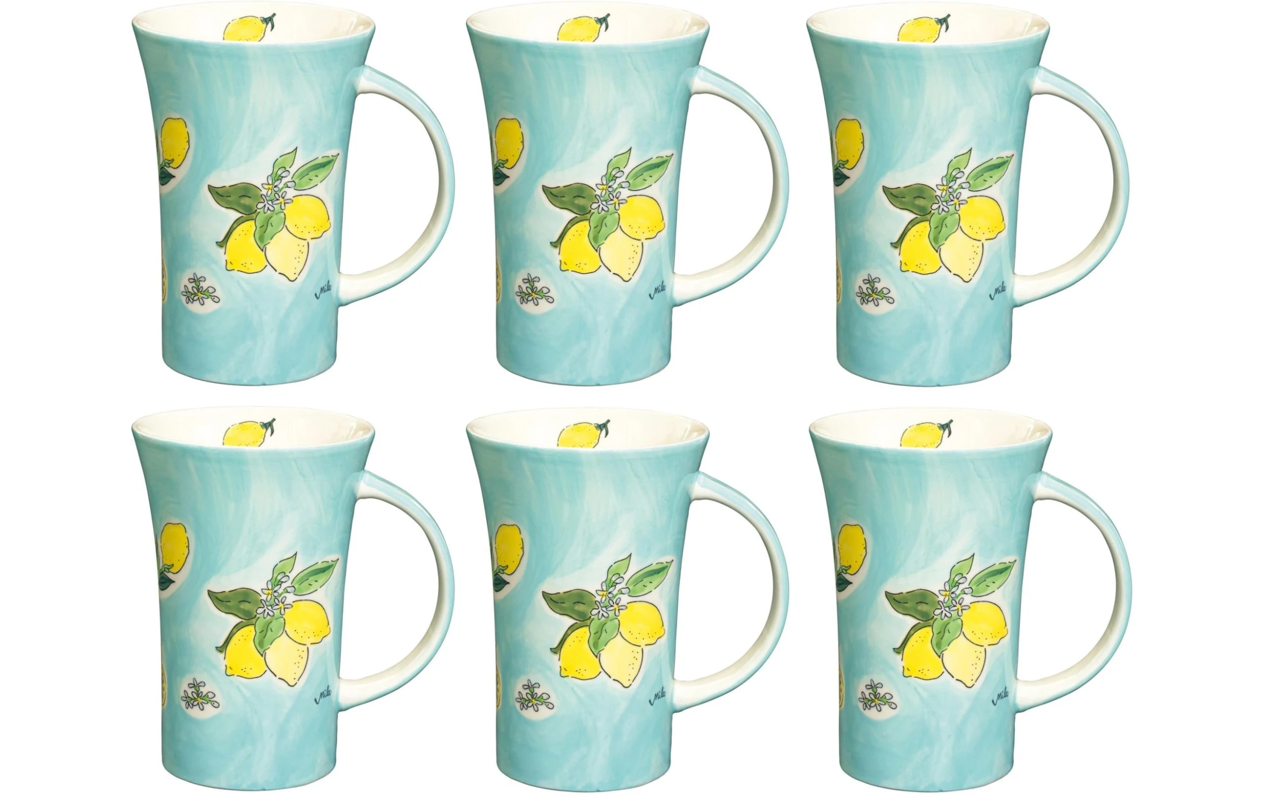 Tasse à café Tutto Limone 500 ml , 6 Pièce/s, Bleu clair - Tasse Mila Tasse à Café Tutto Limone 500 Ml , 6 Pièce/s, Bleu Clair - Tasse -Paderno Shop unnamed file 5873 scaled