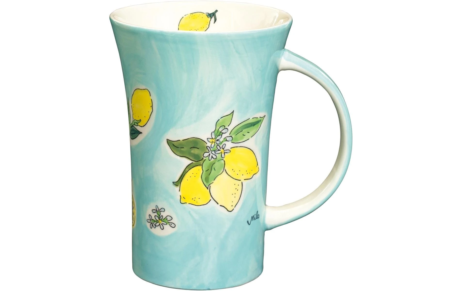 Tasse à café Tutto Limone 500 ml , 6 Pièce/s, Bleu clair - Tasse Mila Tasse à Café Tutto Limone 500 Ml , 6 Pièce/s, Bleu Clair - Tasse -Paderno Shop unnamed file 5874