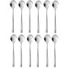Gense Cuillère à Café Fuga 12 Pièce/s, Argenté - Cuillères