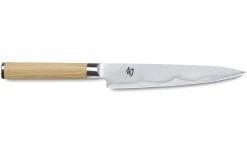 Kai Couteau à Tout Faire Shun White DM-0701W 15 Cm, Brun Clair - Couteau De Cuisine