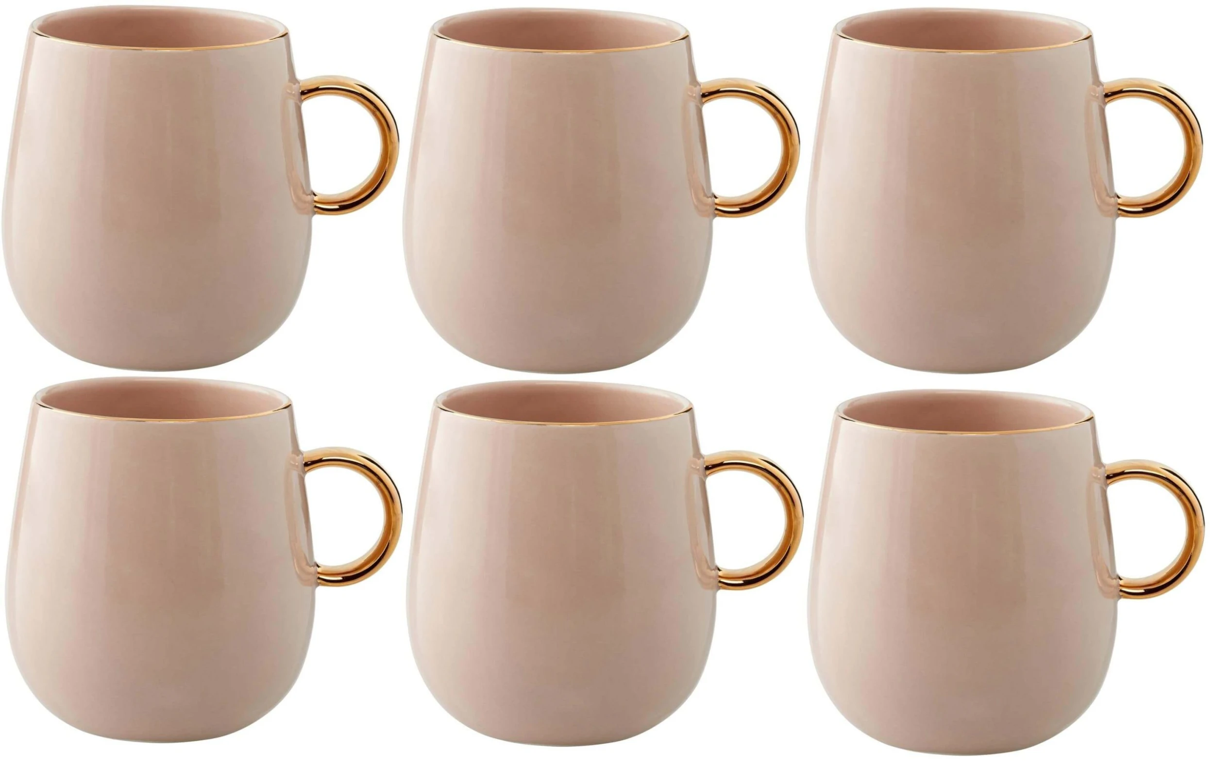 Lene Bjerre Tasse à Café Clara 6 Pièces, 270 Ml, Rosé - Tasse 3 Lene Bjerre Tasse à Café Clara 6 Pièces, 270 Ml, Rosé - Tasse
