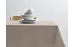 Södahl Nappe Pure Linen Rund, Ø 160 Cm, Beige - Nappes De Table