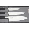 Kai Jeux De Couteaux Wasabi 3 Pièces. Noir - Couteau De Cuisine