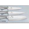 Kai Jeux De Couteaux Shoso 3 Pièces. Argenté - Couteau De Cuisine -Paderno Shop unnamed file 5982