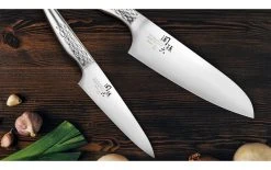 Kai Jeux De Couteaux Shoso 3 Pièces. Argenté - Couteau De Cuisine -Paderno Shop unnamed file 5983