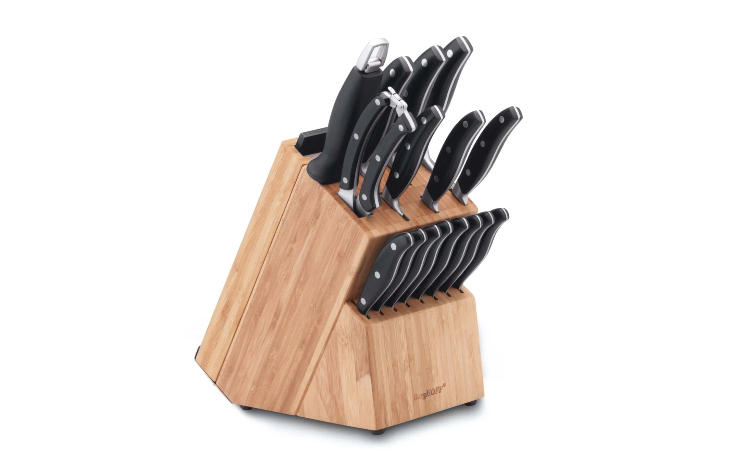 Kits de bloc de couteaux avec couteaux Essentials 20 pièces, en pin - Bloc de couteaux BergHOFF Kits De Bloc De Couteaux Avec Couteaux Essentials 20 Pièces, En Pin - Bloc De Couteaux -Paderno Shop unnamed file 6000 scaled
