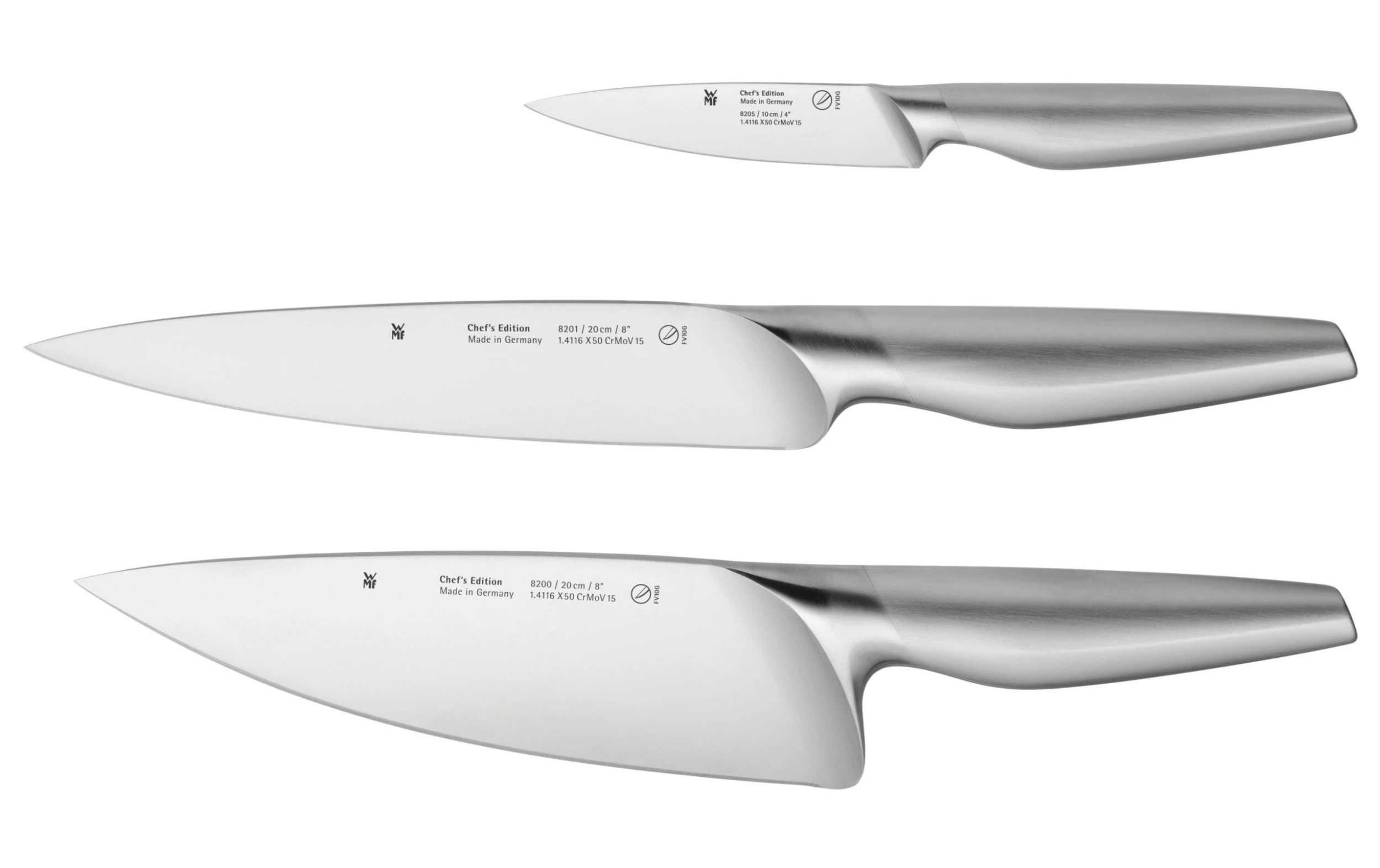 Couteau de cuisine Set Chef Edition 3-teilig Argenté - Couteau de cuisine WMF Couteau De Cuisine Set Chef Edition 3-teilig Argenté - Couteau De Cuisine -Paderno Shop unnamed file 6006 scaled
