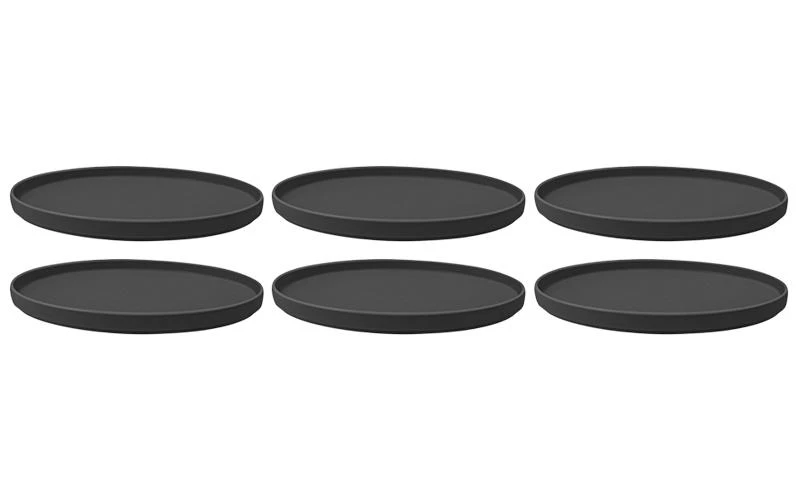 Assiette non décorative Iconic 6 Pièce/s, Noir - Plaque Villeroy & Boch Assiette Non Décorative Iconic 6 Pièce/s, Noir - Plaque -Paderno Shop unnamed file 6012