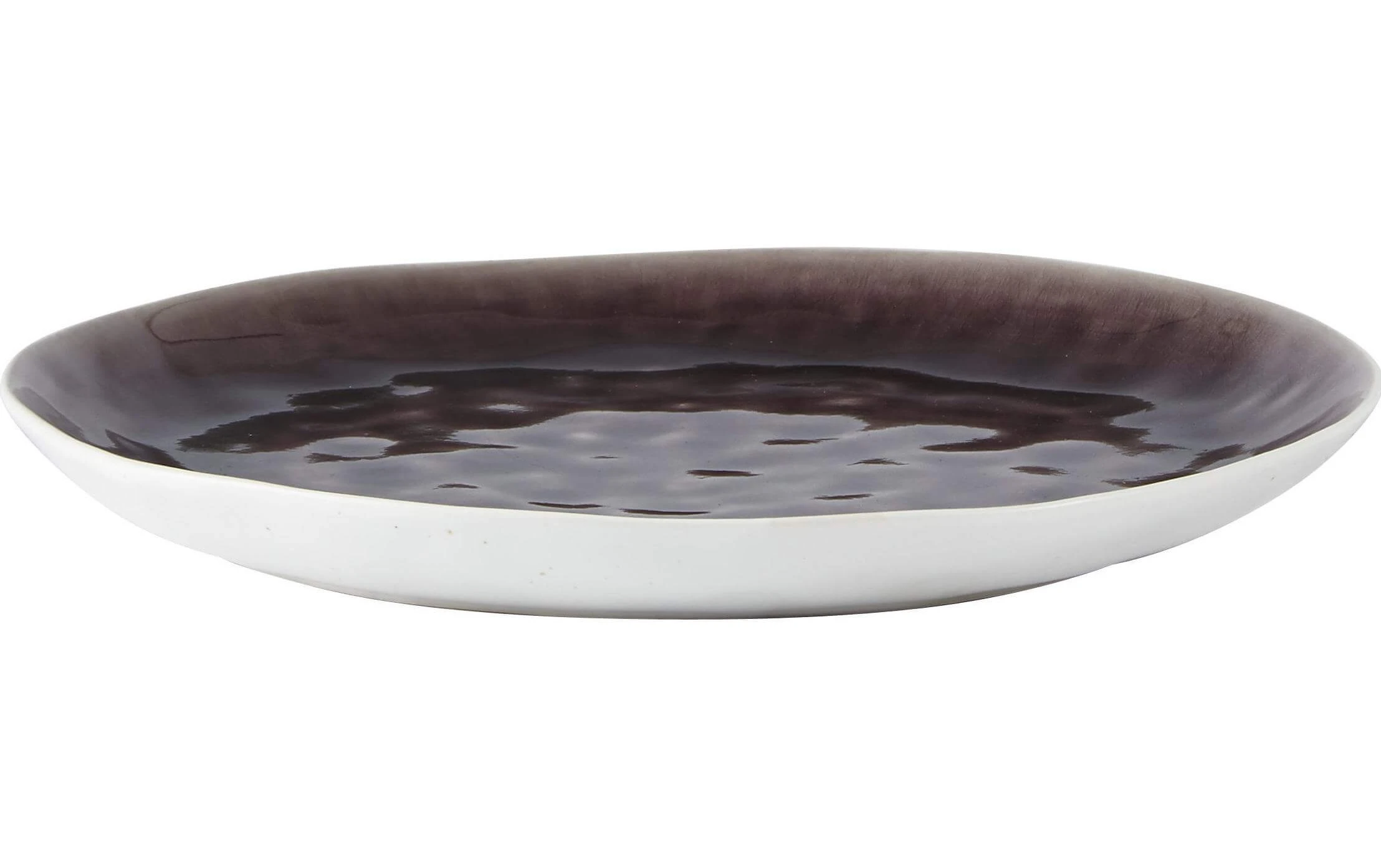 Assiette non décorative Palet Ø 27 cm, 1 Pièce/s, Violet/Blanc - Plaque Villa Collection Assiette Non Décorative Palet Ø 27 Cm, 1 Pièce/s, Violet/Blanc - Plaque -Paderno Shop unnamed file 603