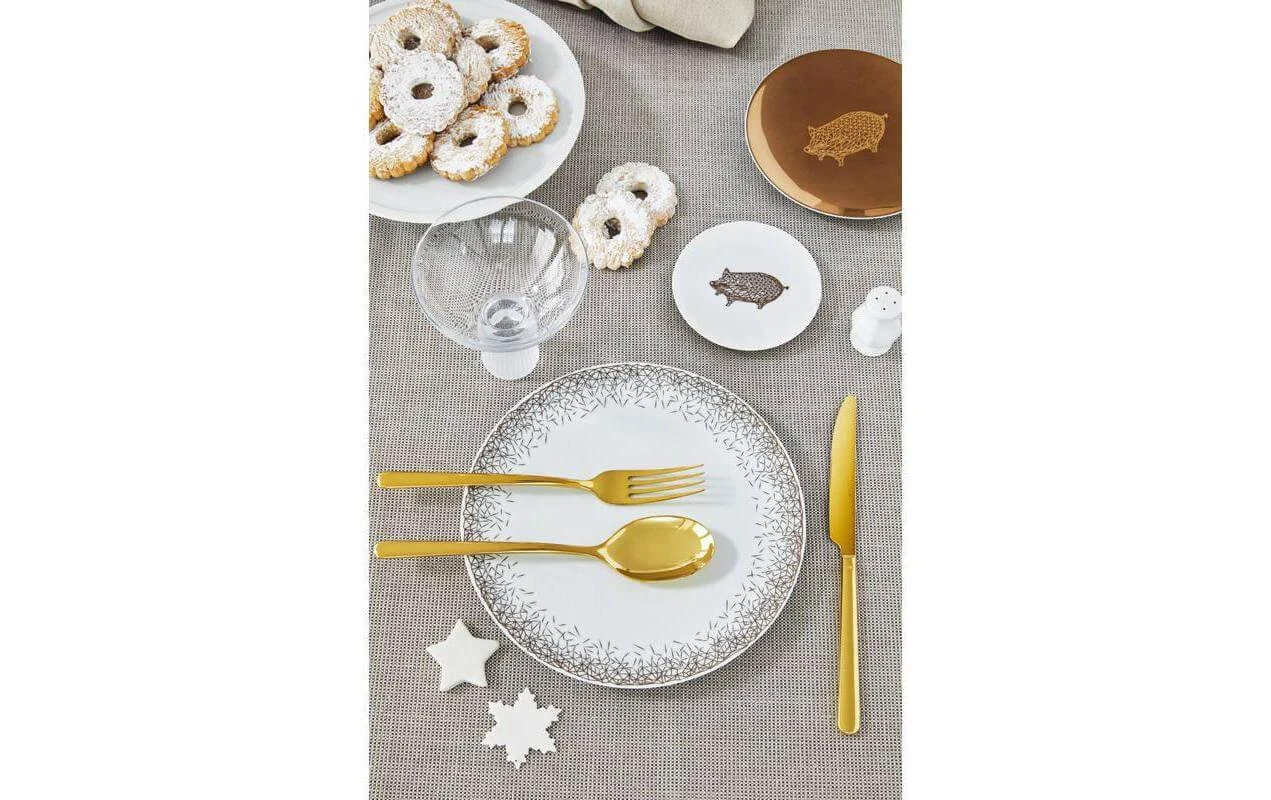 Sambonet Kits De Couverts Linear PVD 24-parties, Doré - Set De Couverts 5 Sambonet Kits De Couverts Linear PVD 24-parties, Doré - Set De Couverts - Image 3