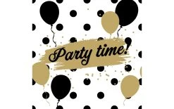 Paper + Design Serviettes En Papier Celebration 33 Cm X 33 Cm, 20 Pièce/s - Serviettes