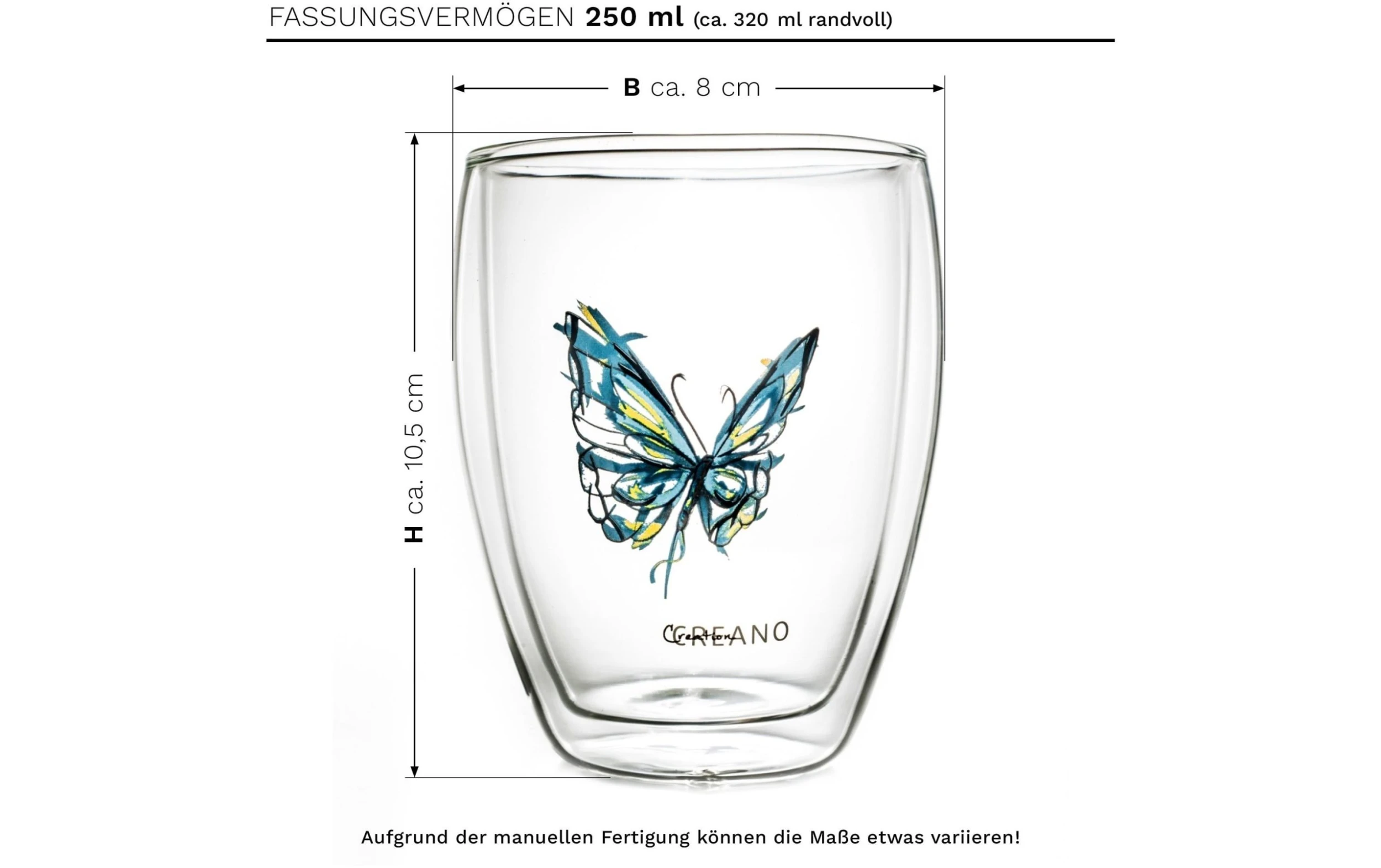 Gobelet isotherme Colourfly 250 ml, 1 Pièce/s, Bleu - Tasse Creano Gobelet Isotherme Colourfly 250 Ml, 1 Pièce/s, Bleu - Tasse -Paderno Shop unnamed file 654 scaled