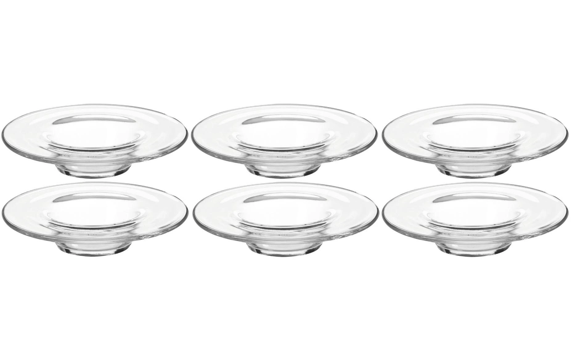 Montana Soucoupe Brasil Pour Le Café, 6 Pièces, Transparent - Tasse 3 Montana Soucoupe Brasil Pour Le Café, 6 Pièces, Transparent - Tasse