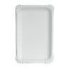 Papstar Assiettes Jetables Pure Moyen 20 Cm X 13 Cm, 250 Pièce/s, Blanc - Vaisselle Jetable