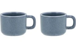 Villa Collection Tasse à Expresso Fjord 100 Ml, 2 Pièce/s, Bleu - Tasse
