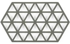 Zone Denmark Dessous De Plat Triangles Vert Olive - Sous-verre