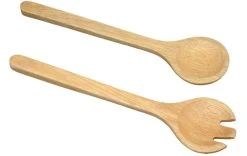 Aepll Consulting Couverts à Salade Brun Clair - Serveurs De Salade