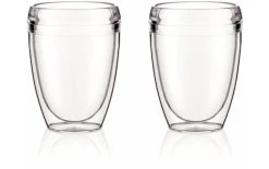 BODUM Gobelet Isotherme Pavina Outdoor 350 Ml, 2 Pièce/s, Transparent - Tasse