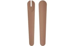 BioLoco Couverts à Salade Plant Deluxe Terracotta, 27 Cm X 5 Cm - Serveurs De Salade