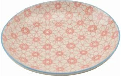 Haynan Assiette De Soupe Et De Pâtes Ø 25 Cm, 1 Pièce/s, Rouge - Plaque