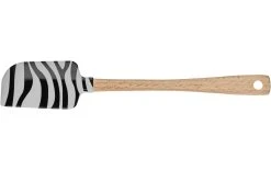 Kaiser Corne Zebra Print Noir/Blanc, 23 X 4 Cm - Racloir à Pâte -Paderno Shop unnamed file 754