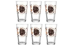 Montana Tasse à Latte Macchiato Vintage 330 Ml, 6 Pièce/s, Transparent - Tasse