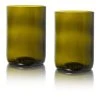 Rebottled Verre à Whisky 230 Ml, 2 Pièce/s, Vert Olive - Verres à Whisky