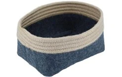 Kadastar Corbeille à Pain Modern Bleu - Corbeille à Pain